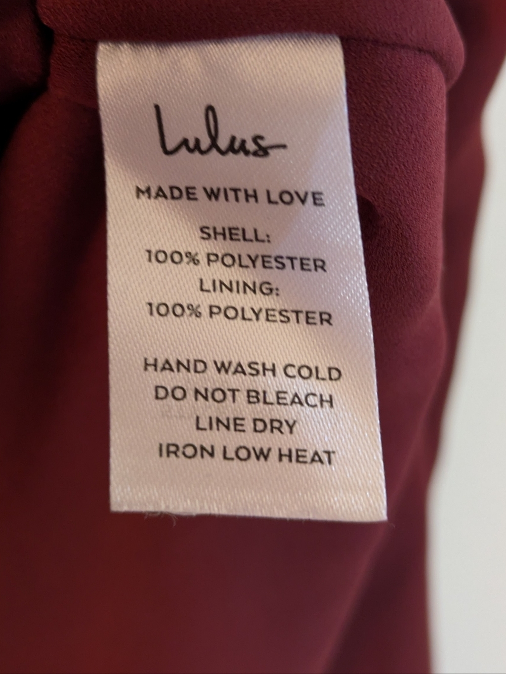 Lulu's Wild Winds Burgundy Floral Print High-Low Wrap  Dress - Picture 9 of 11